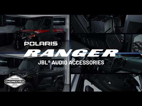 RANGER XD 1500 & RANGER XP 1000 | JBL Audio Kits | Polaris Off Road Vehicles