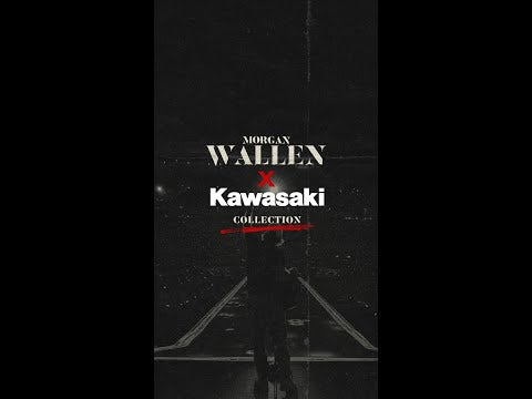 The new limited-edition Morgan Wallen x Kawasaki collection is available now.