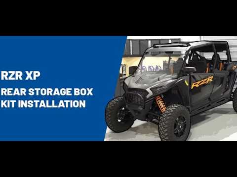 2024 RZR XP | Rear Storage Box Kit Installation | Polaris Off Road Vehicles