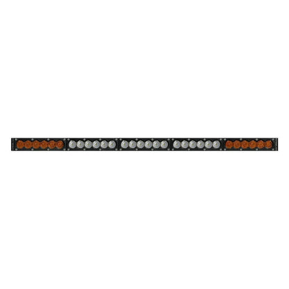 30" X6S Slim Amber/White 150W LED Light Bar & Harness