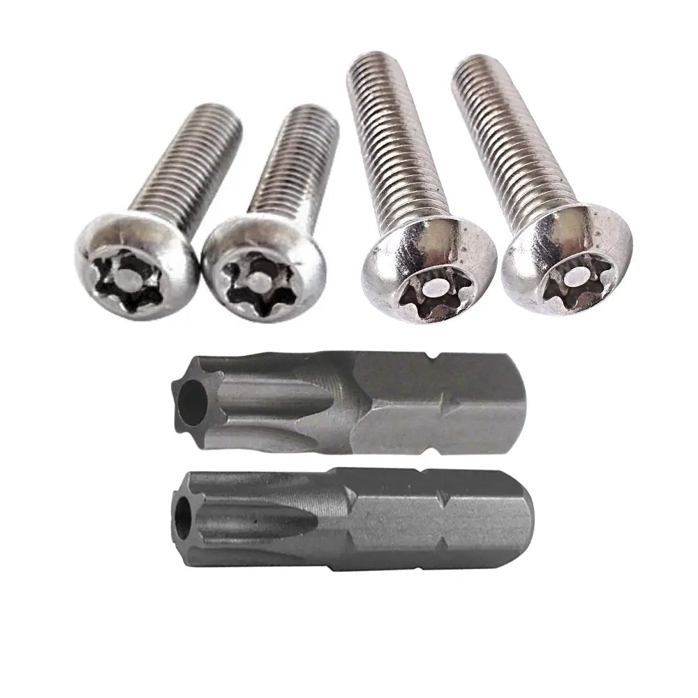 Tamper Resistant Hardware Pack for X6 Light Bars