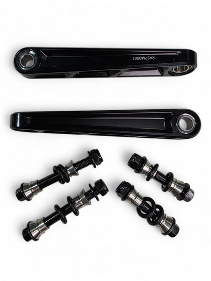 Elektric Offroad 2024+ Can Am Maverick R Front Sway Bar Links Anodized Black