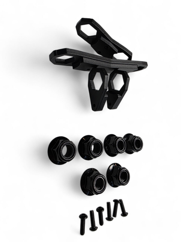 Elektric Offroad 2024+ Can Am Maverick R Rear Link Nut Plate Kit