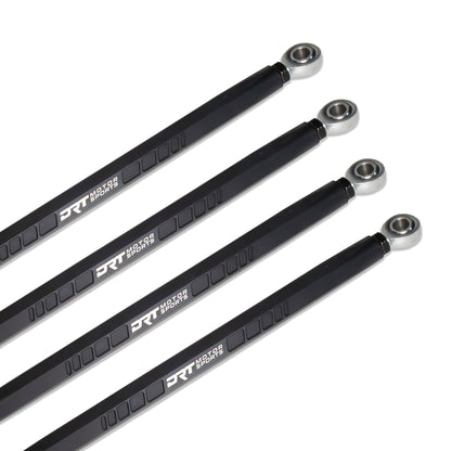 DRT Motorsports Polaris XP1000/4/Turbo 64" (2014-2023) Hex Bar Radius Rod Kit (Master Kit-M10/M12)