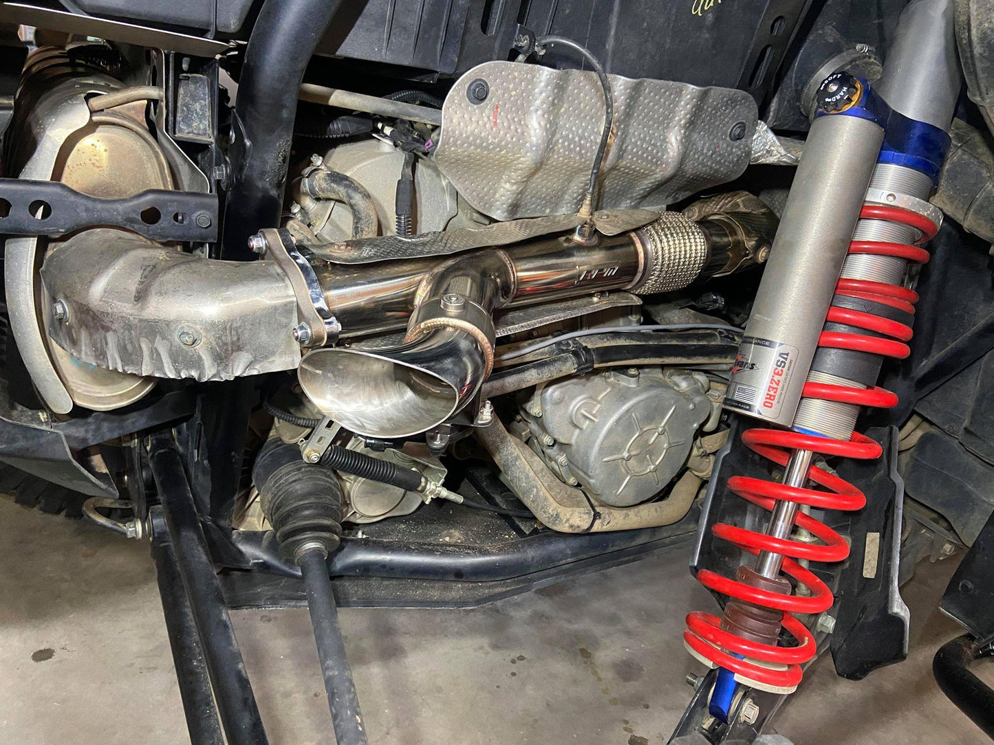 RPM RZR XPT Turbo Pro XP & Turbo R 2.5" Captains Choice Electric Side Dump E-Valve Exhaust
