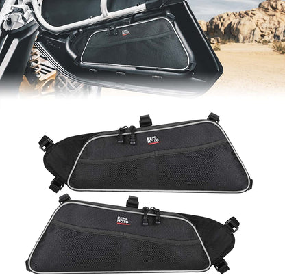 Lower Door Storage Bags Fit Can Am Maverick X3/MAX - Kemimoto