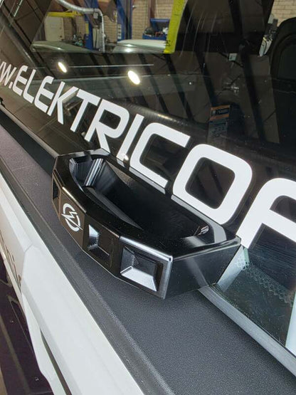 Elektric Offroad 2024+ Polaris Xpedition Rear Glass Handle Anodized Black