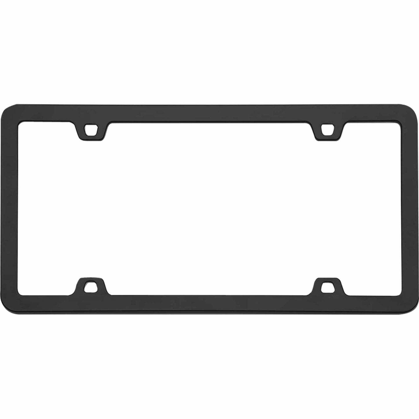 Neo License Plate Frame, Black