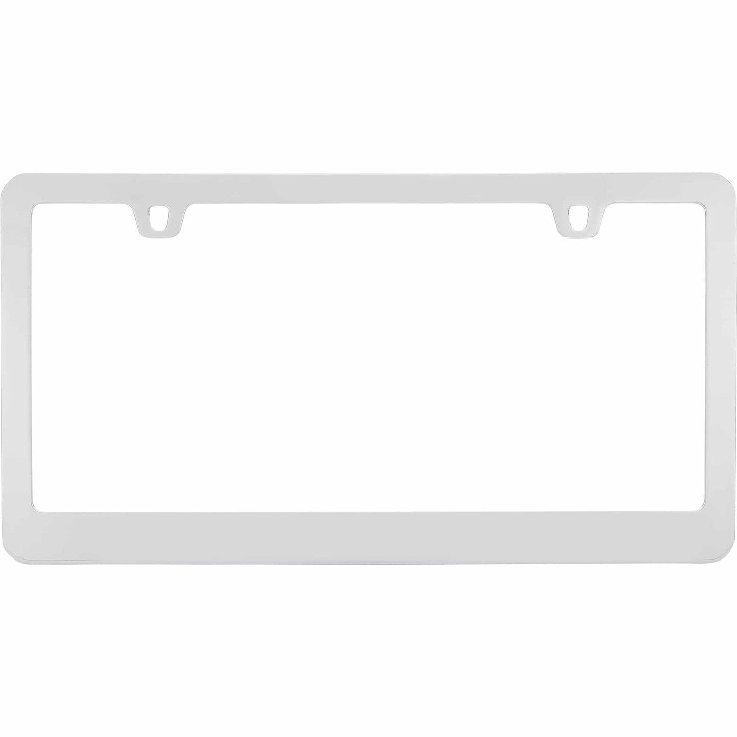 Neo Classic License Plate Frame, Chrome