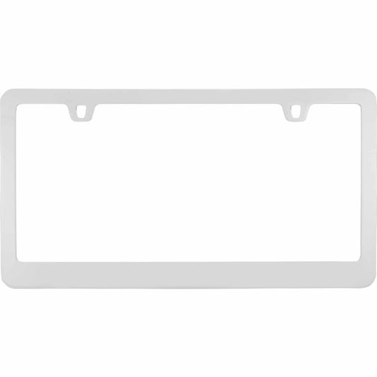 Neo Classic License Plate Frame, Chrome