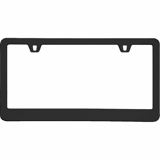 Neo Classic License Plate Frame, Black
