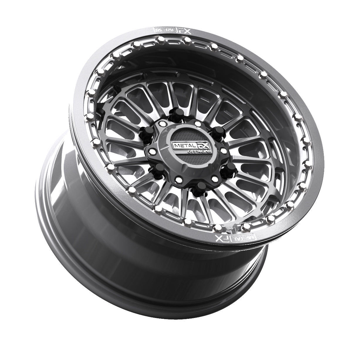 Metal FX Offroad Delta 6R Beadlock UTV wheel