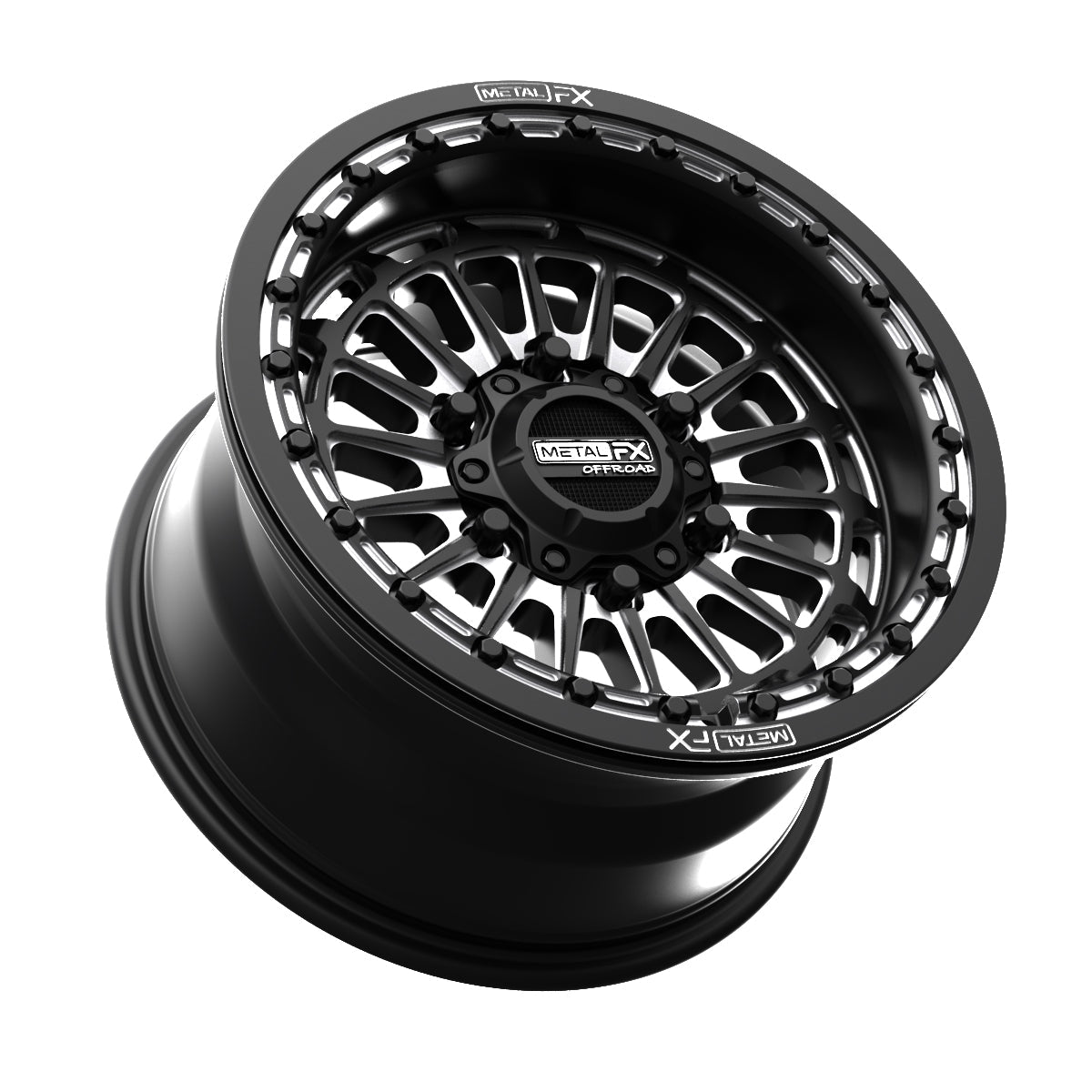 Metal FX Offroad Delta 6R Beadlock UTV wheel