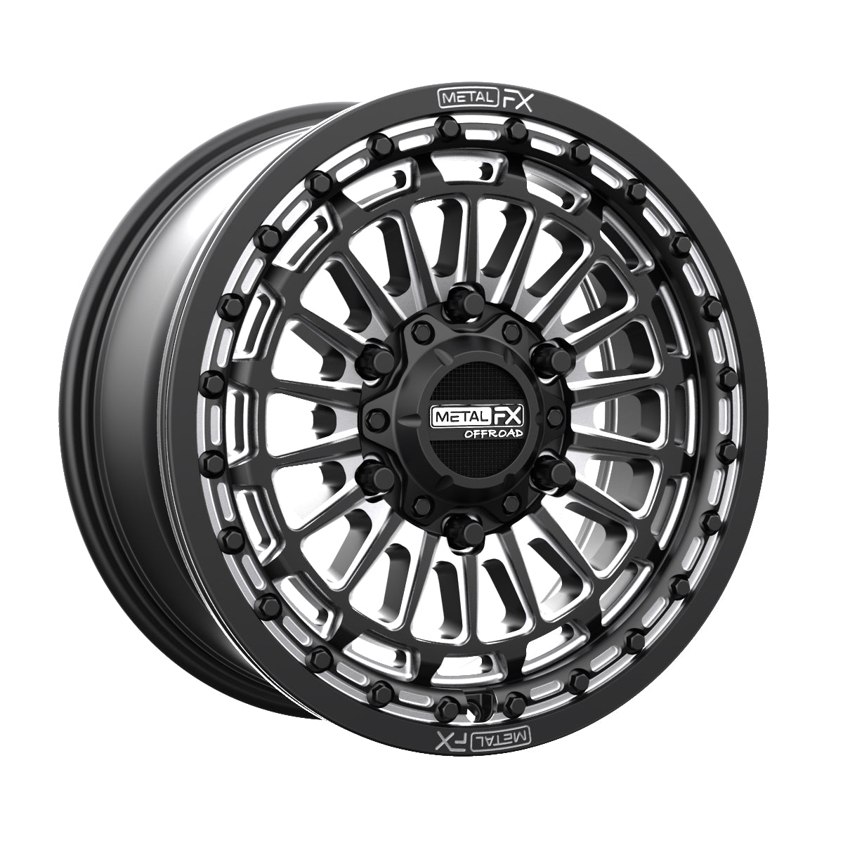 Metal FX Offroad Delta 6R Beadlock UTV wheel