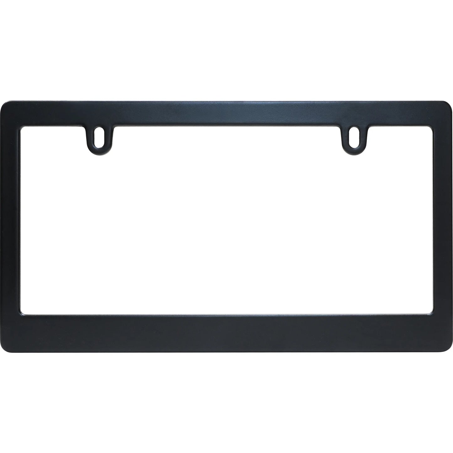 Aura License Plate Frame, Matte Black