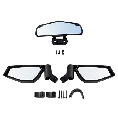 Side Mirrors & Rear View Mirror for Polaris RZR XP 1000/4 2024-2025