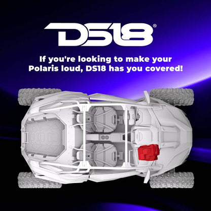 DS18 RZR Pro 20-24 Under Dashboard Subwoofer Enclosure 1 x GEN-X104DCF Included IP65 OEM Fit