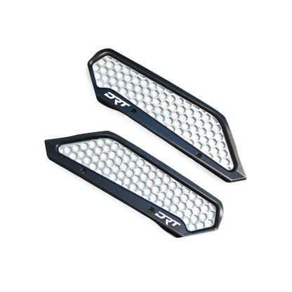 DRT Motorsports Billet Aluminum Front Fender Intake Mesh Kit for Polaris 2025+ RZR Pro XP/Pro S /Pro R