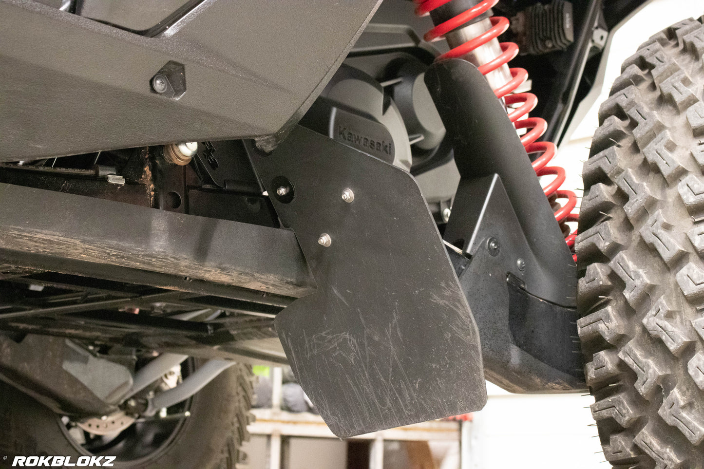 Kawasaki TERYX KRX 1000 Trailing Arm Mud Flaps