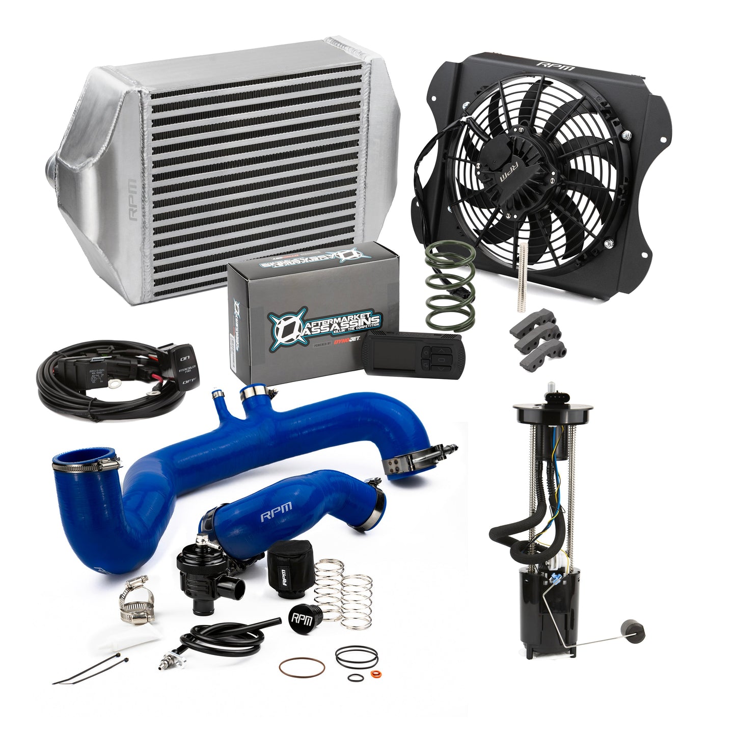 Rpm 20-22 X3 120Hp To 205Hp Complete Upgrade Kit X3 Big Core Intercooler Kit + Tuner