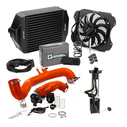 Rpm 20-22 X3 120Hp To 205Hp Complete Upgrade Kit X3 Big Core Intercooler Kit + Tuner