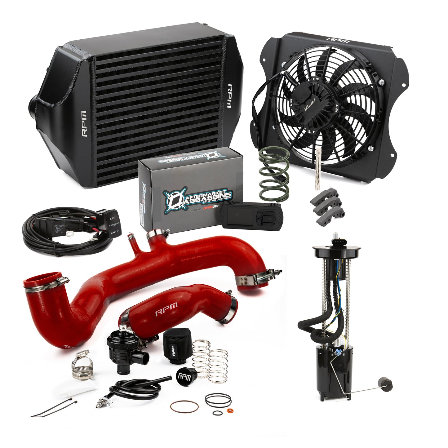 Rpm 20-22 X3 120Hp To 205Hp Complete Upgrade Kit X3 Big Core Intercooler Kit + Tuner