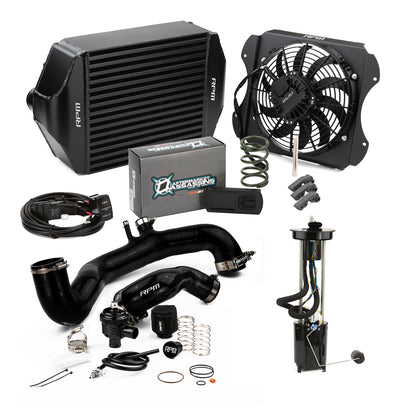 Rpm 20-22 X3 120Hp To 205Hp Complete Upgrade Kit X3 Big Core Intercooler Kit + Tuner