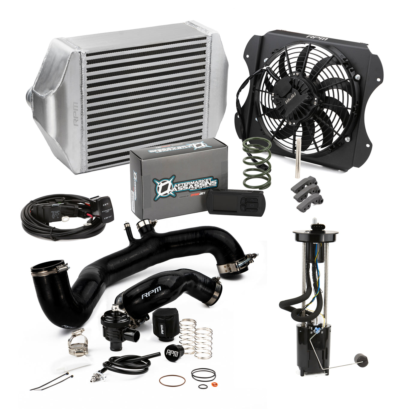 Rpm 20-22 X3 120Hp To 205Hp Complete Upgrade Kit X3 Big Core Intercooler Kit + Tuner