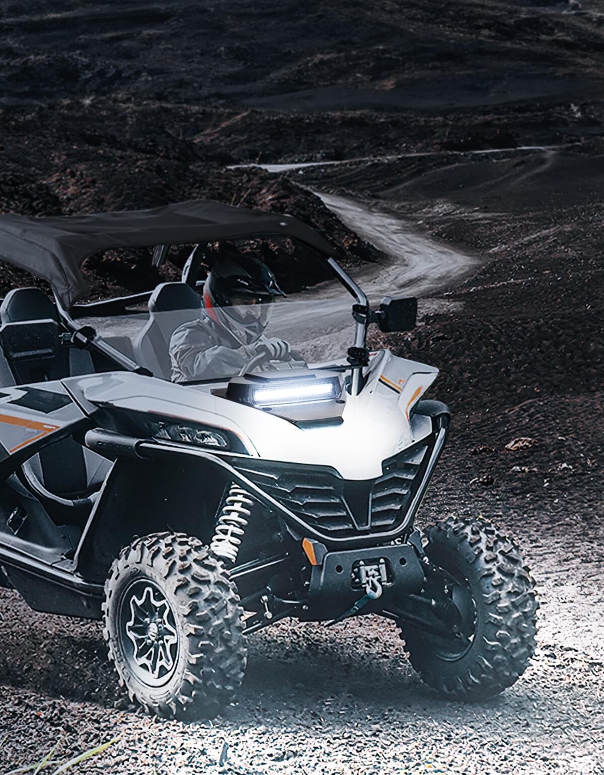 UTV Hood Scoop with Light for CFMOTO ZForce 950 2020+ - Kemimoto