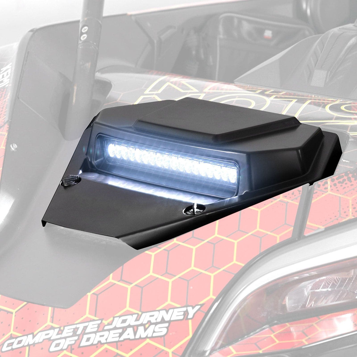 UTV Hood Scoop with Light for CFMOTO ZForce 950 2020+ - Kemimoto