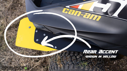 Maverick R Replacement Accents & Trailing Arm Flaps
