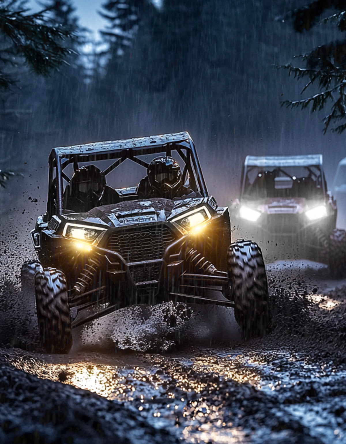 UTV Turn Signal Kit with 110D Horn for Polaris|Can-Am|Teryx|CFMOTO - Kemimoto