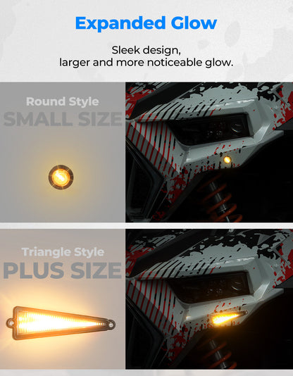 UTV Turn Signal Kit with 110D Horn for Polaris|Can-Am|Teryx|CFMOTO - Kemimoto