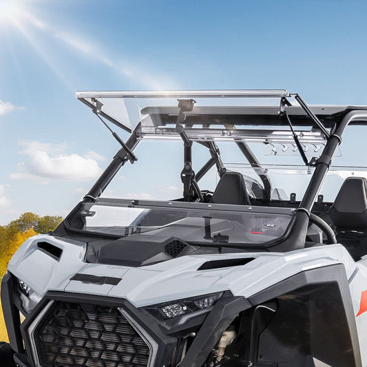 Polaris RZR PRO XP with 3-in-1 flip windshield