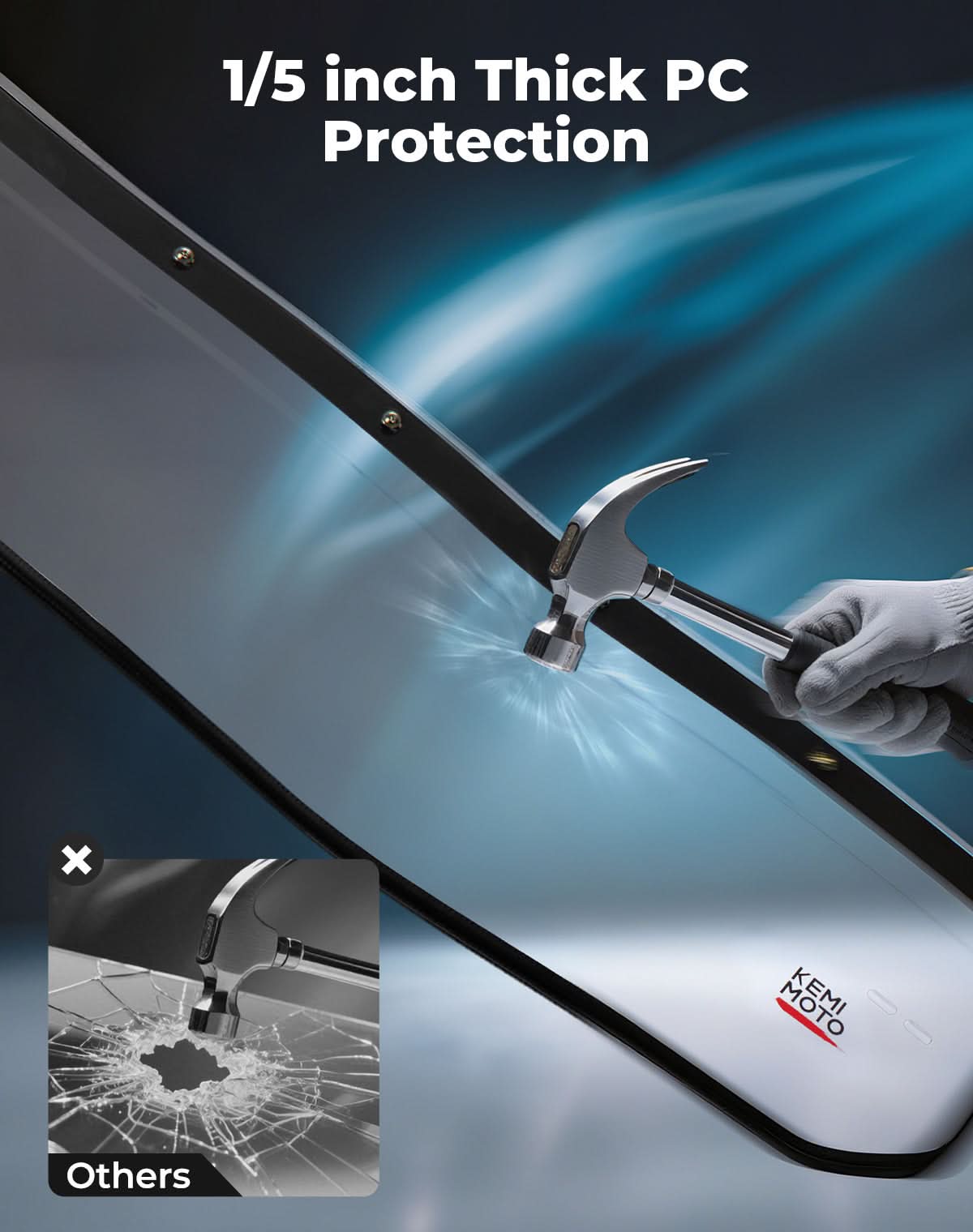 High-quality UTV windshield