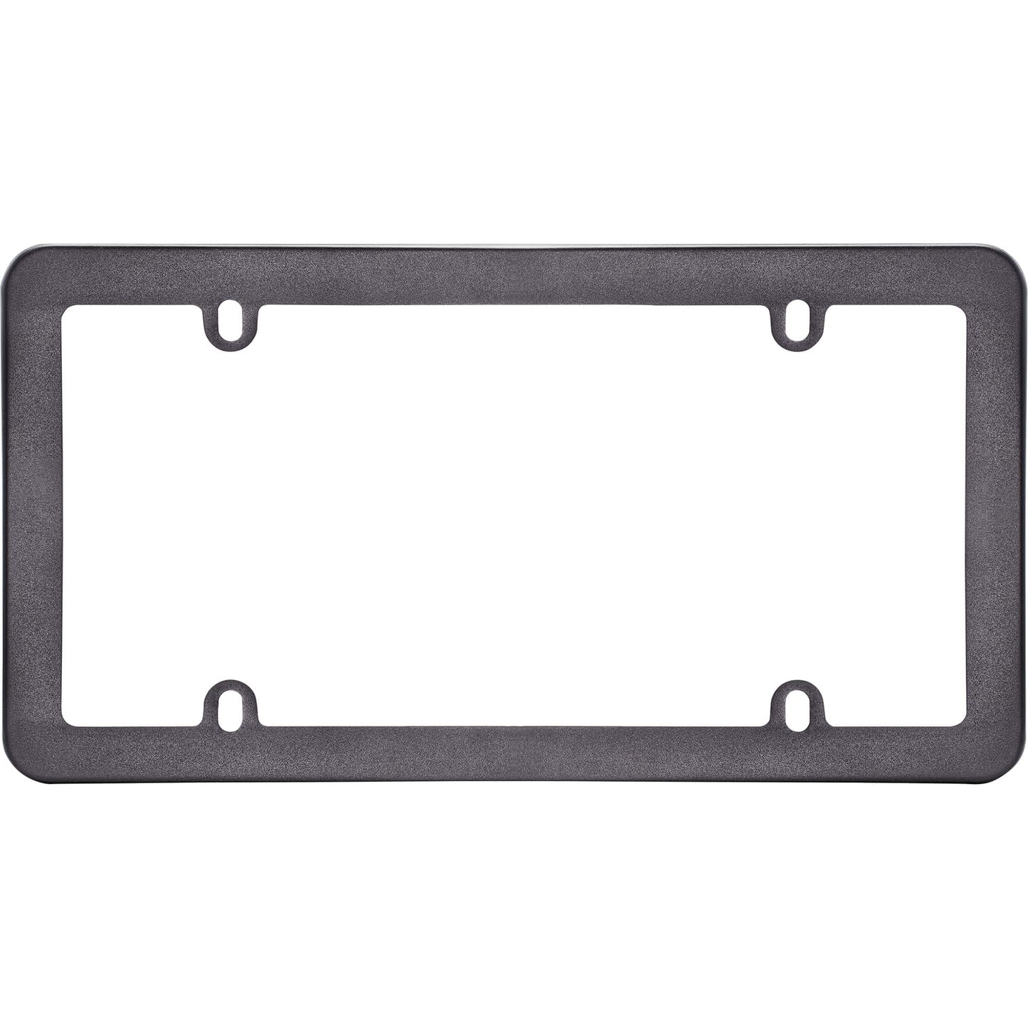 Anodized License Plate Frame, Gray