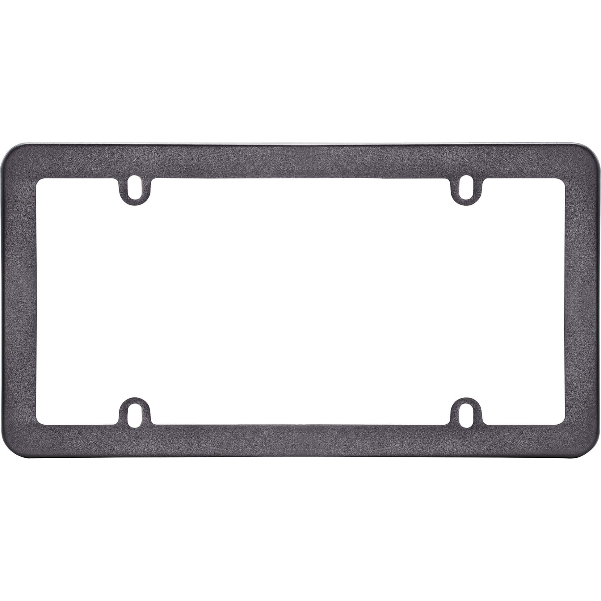Anodized License Plate Frame, Gray