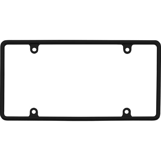 Slim Rim License Plate Frame, Black