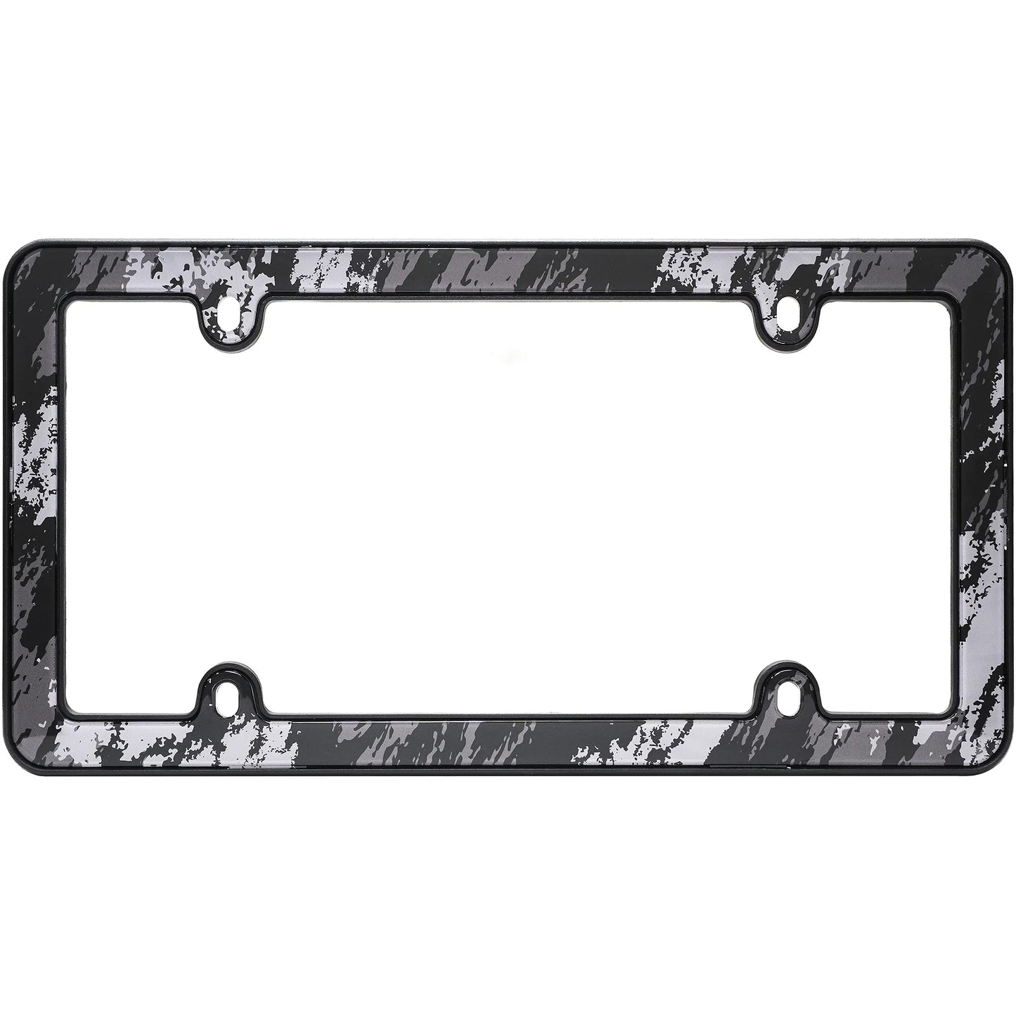 Ghostcamo License Plate Frame, Black/Gray