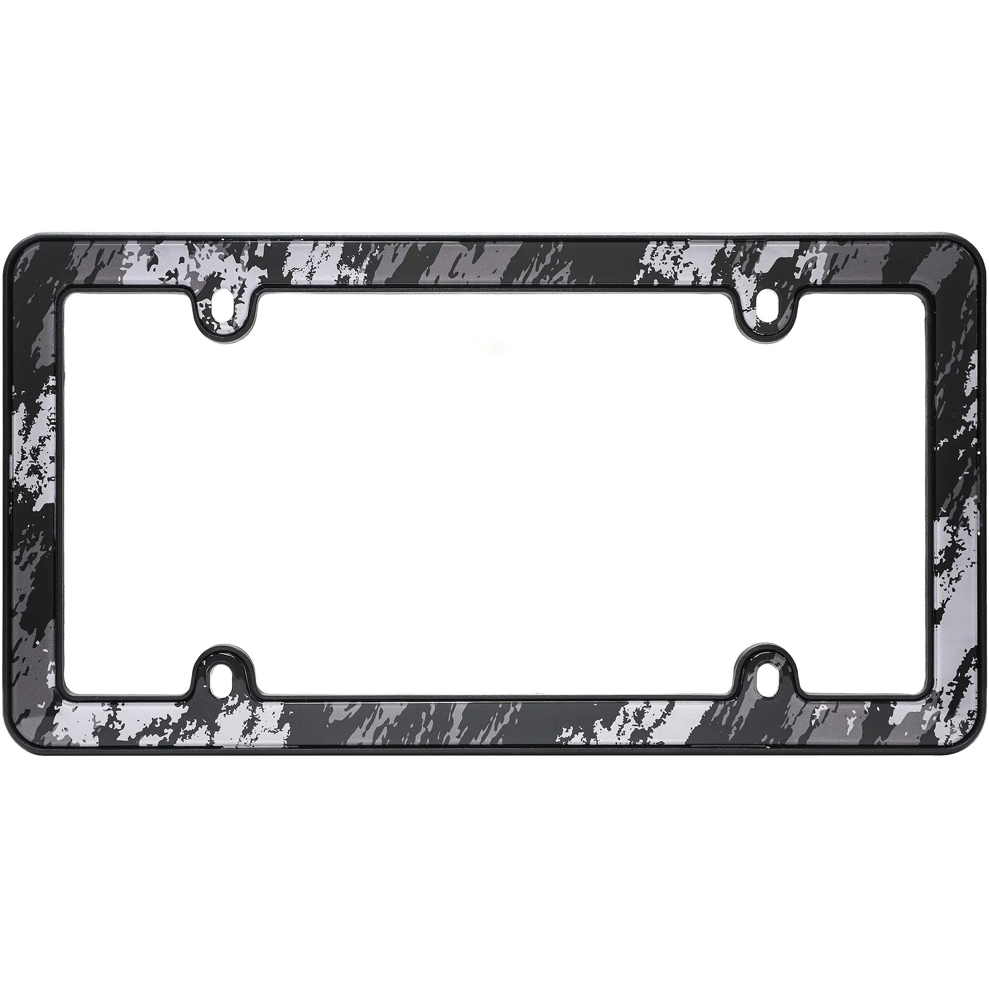 Ghostcamo License Plate Frame, Black/Gray