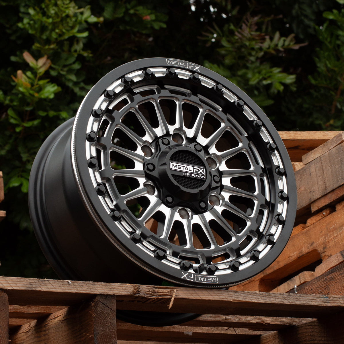 Metal FX Offroad Delta 6R Beadlock UTV wheel