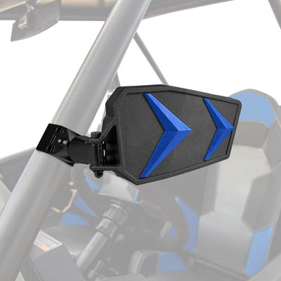Color Side Rear View Mirror For 1.75" UTV Roll Bar