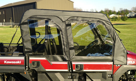 Seizmik 15+ Kawasaki Mule PRO-DXT/FXT Soft Upper Door Kit