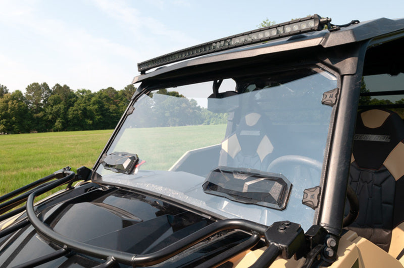 Seizmik 16-23 Polaris General 1000 /4/XP Pro-fit Tool-Less Windshield Vented HC