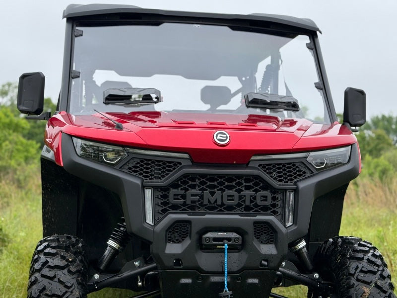 Seizmik 25+ CFMOTO U10/ 10 XL Pro Toolless Windshield - Hardcoated