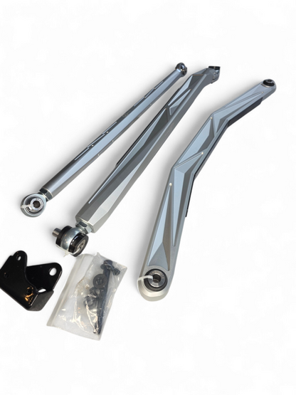 Elektric Offroad 2024+ Can Am Maverick R Volt Billet Radius Rods Anodized Clear