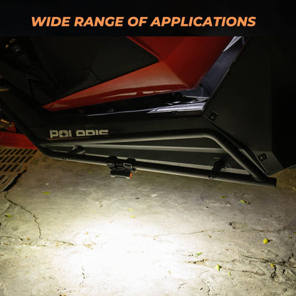 Universal Roll Bar Mount with LED Light - KEMIMOTO
