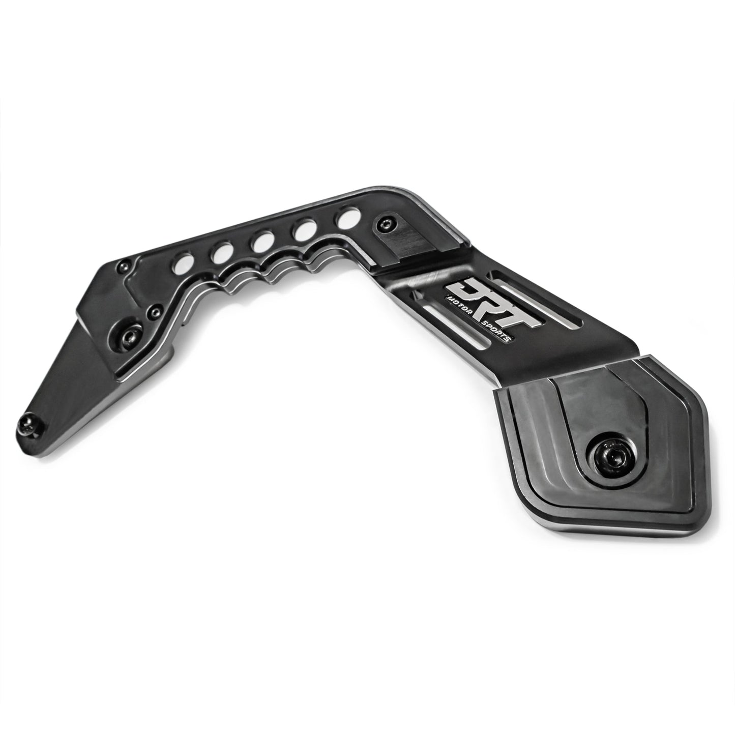 2024+ Maverick R billet grab bar with accessory mounting slots for GPS or monitor