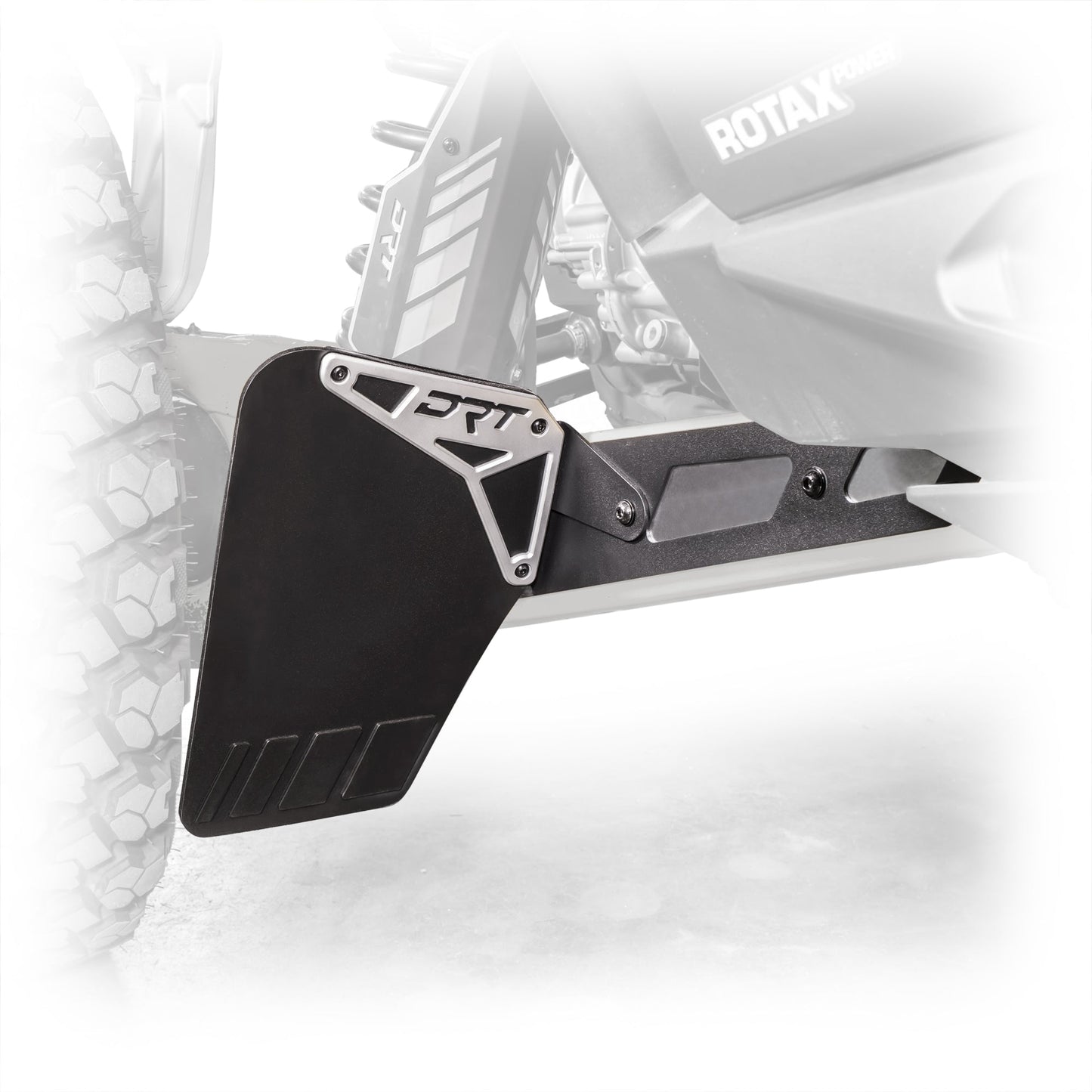 Can-Am 2024+ Maverick R Billet Rear Aluminum Mud/Rock Guard Kit