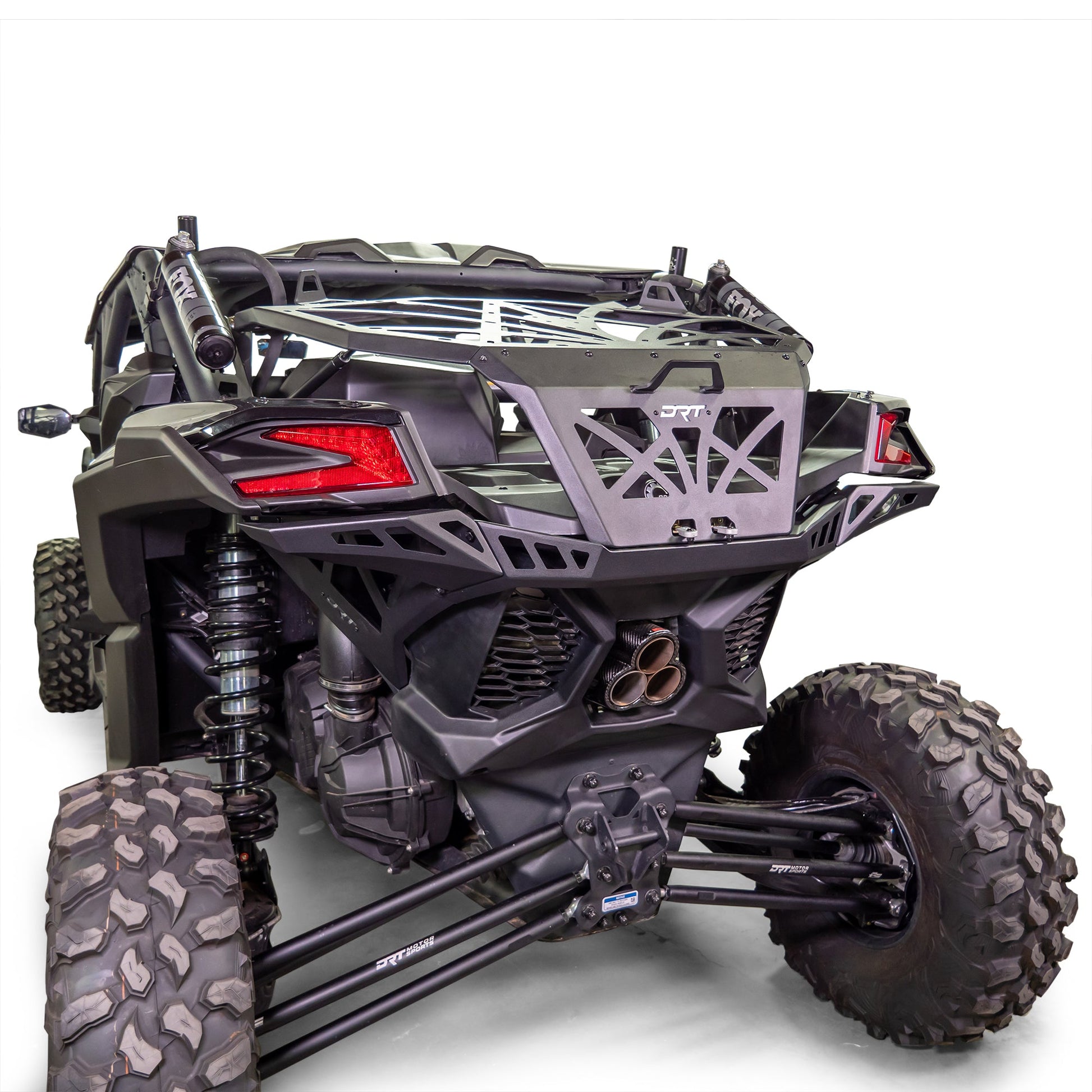 Can-Am X3 rear bumper with swing-out spare tire mount – off-road ready